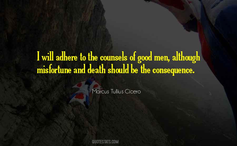 Quotes About Death Of Good Man #544223