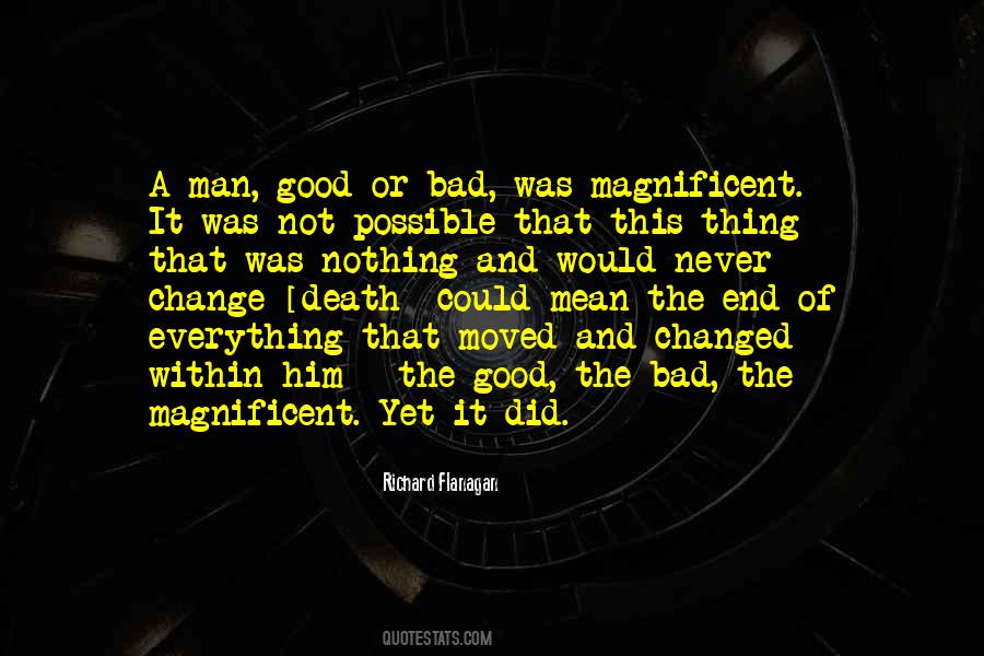 Quotes About Death Of Good Man #767679