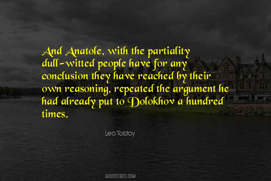 Quotes About Partiality #867248