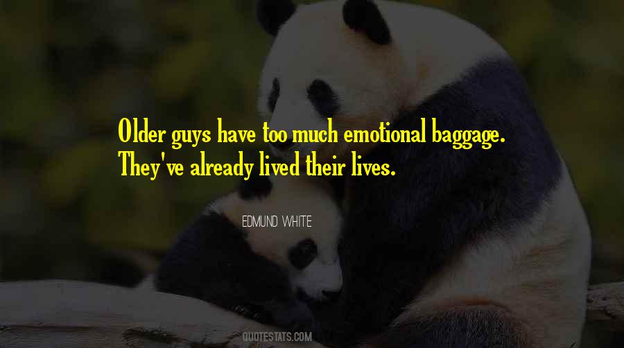 Quotes About Emotional Baggage #229517