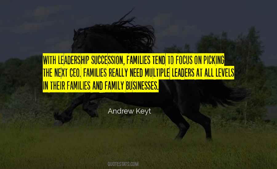 Quotes About Family Leadership #1854821