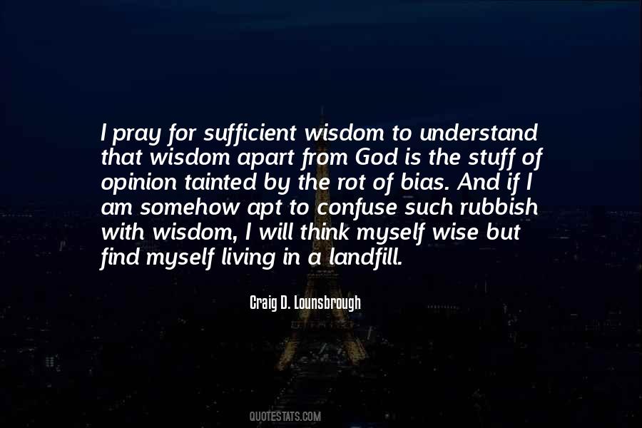 Quotes About Wisdom From God #211423