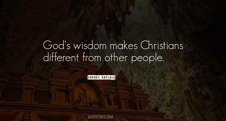 Quotes About Wisdom From God #955055