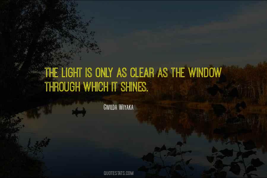 Quotes About Window Light #1049238