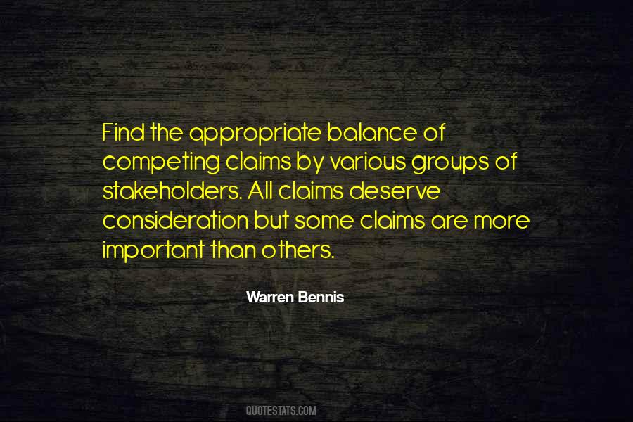 Quotes About Balance #1846953