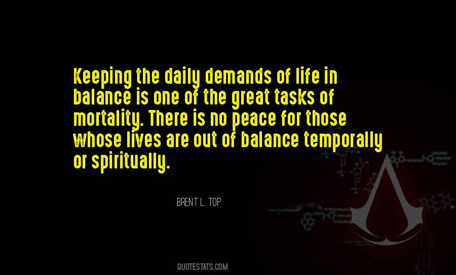 Quotes About Balance #1870317