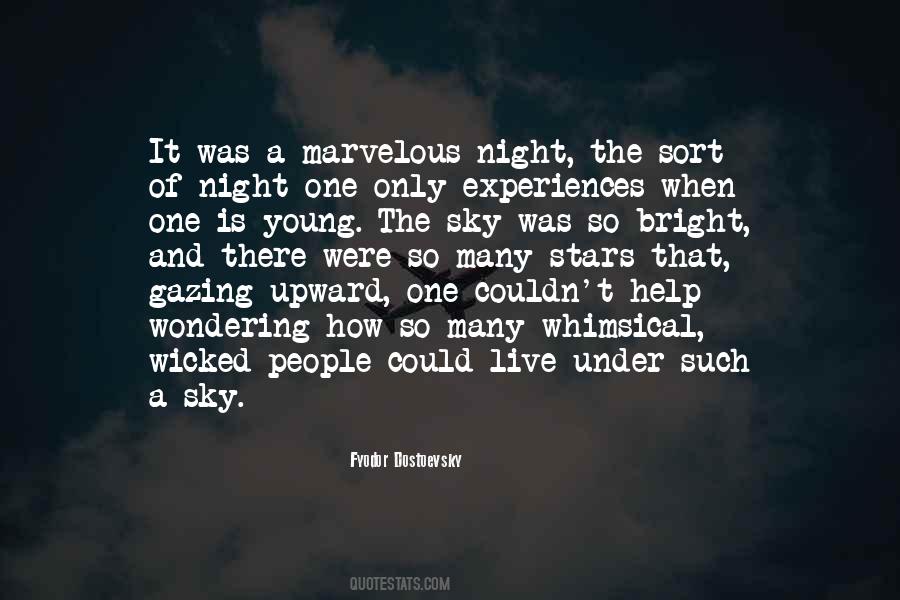 Quotes About Night Under The Stars #1251342