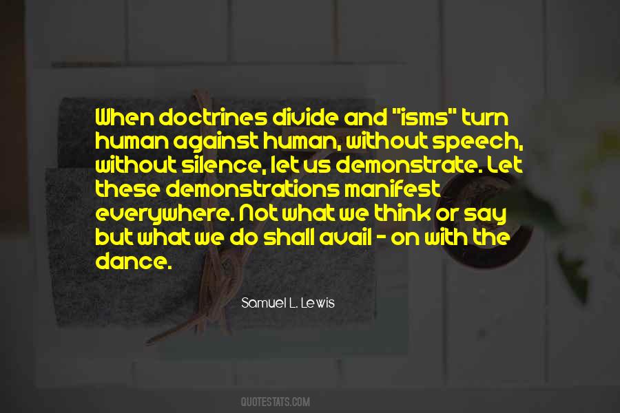 Quotes About Demonstrations #807425