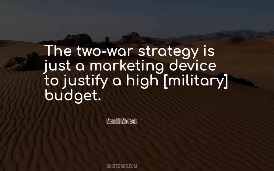 Quotes About Marketing Strategy #1166602