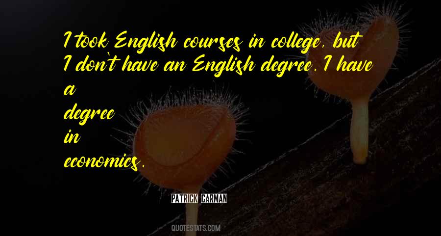 Quotes About Courses In College #294190