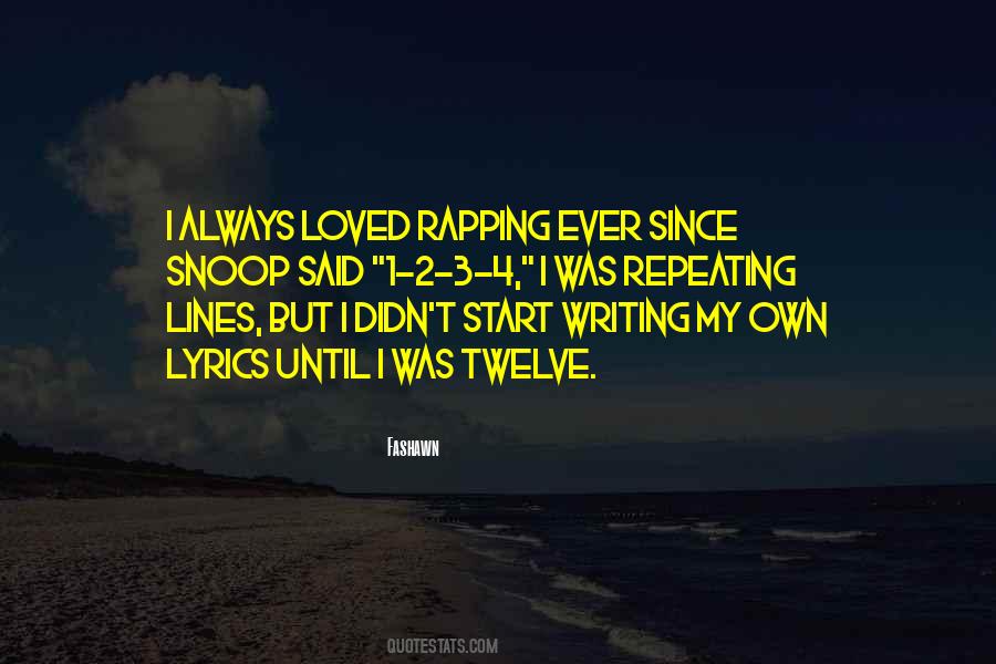 Quotes About Rap Lyrics #1352761