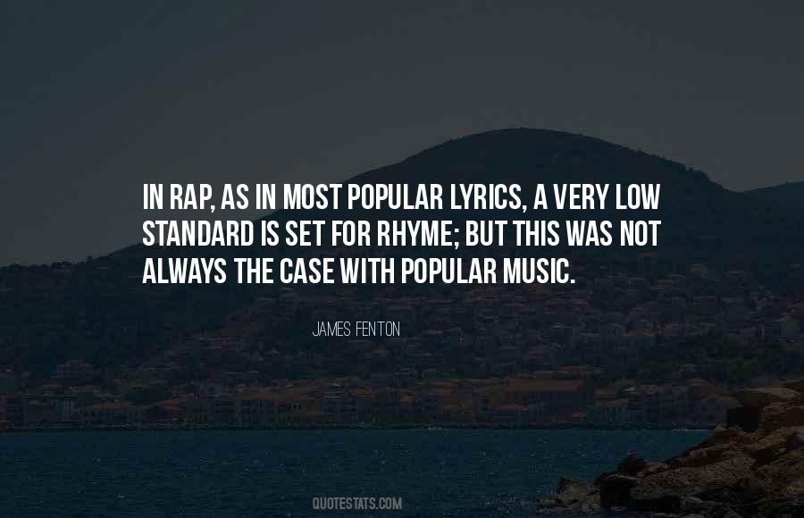 Quotes About Rap Lyrics #716448