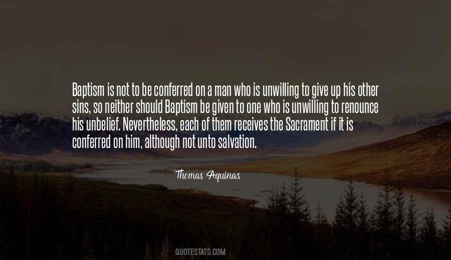 Quotes About The Sacrament Of Baptism #329576
