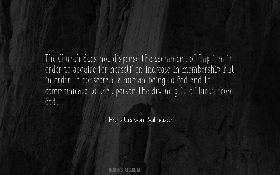 Quotes About The Sacrament Of Baptism #65214