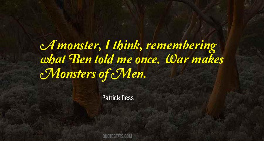 Monsters Of Men Quotes #385735