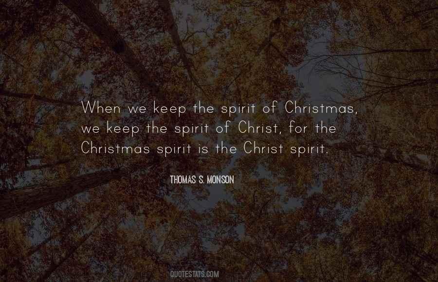 Quotes About The Spirit Of Christmas #655077