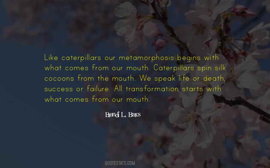 Quotes About Caterpillars #6266