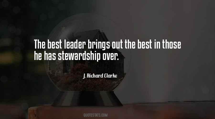 Quotes About Stewardship #115021