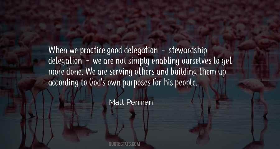Quotes About Stewardship #679287