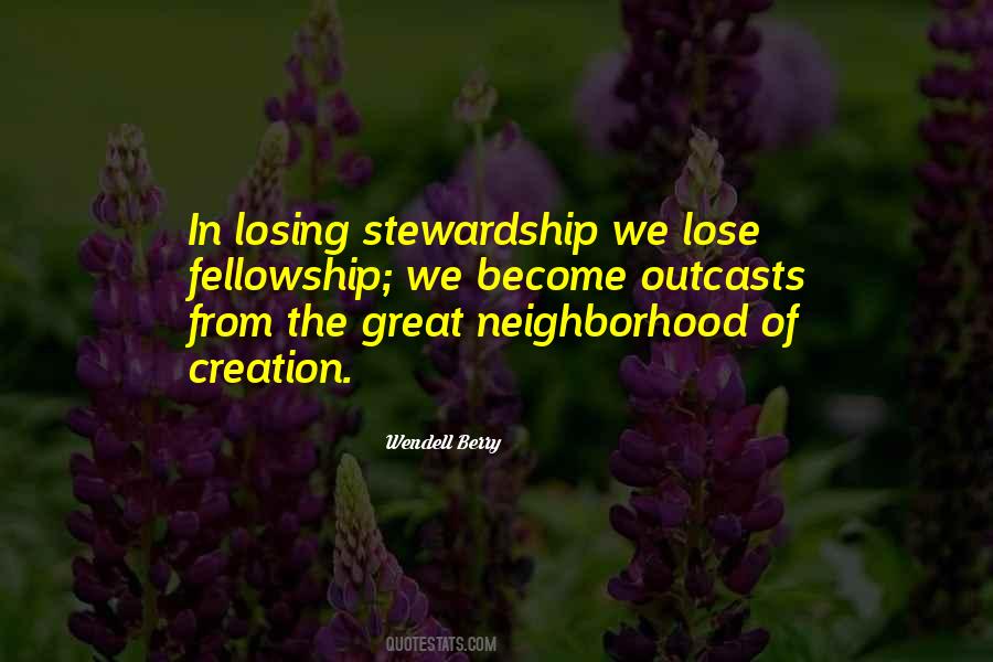 Quotes About Stewardship #869694