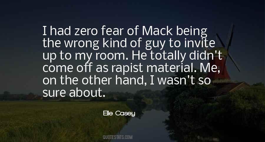 Fear Of Being Wrong Quotes #653971