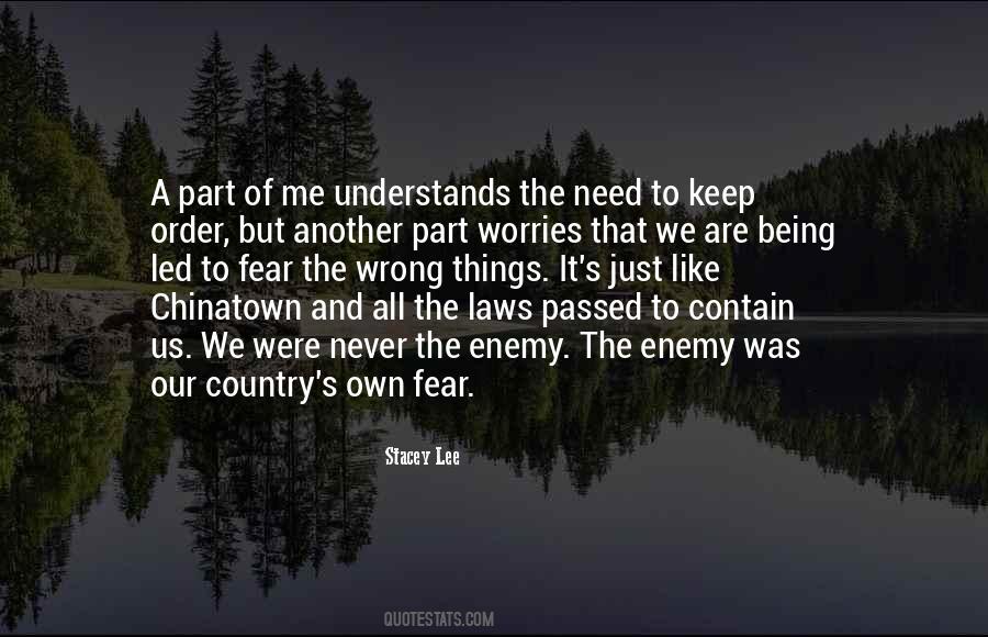 Fear Of Being Wrong Quotes #769107