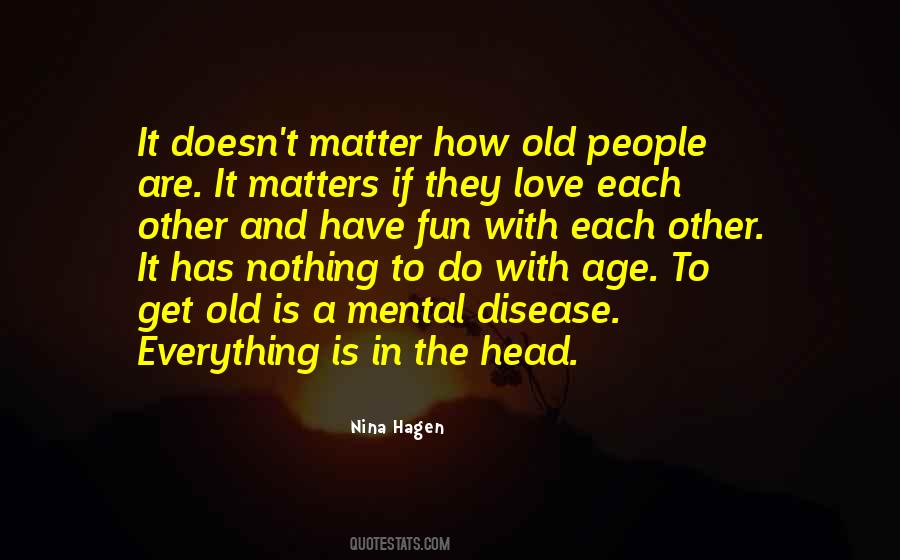 Quotes About Love Old Age #1291701