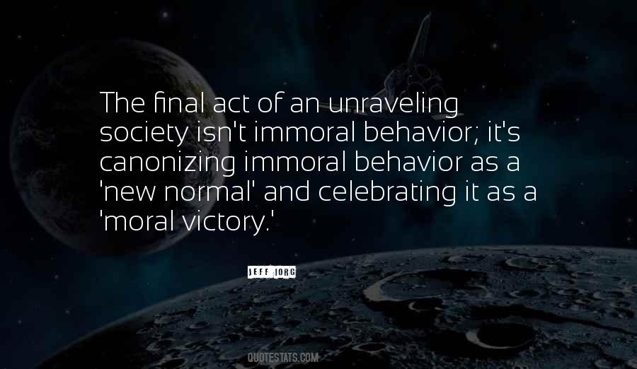 Moral Victory Quotes #1423475