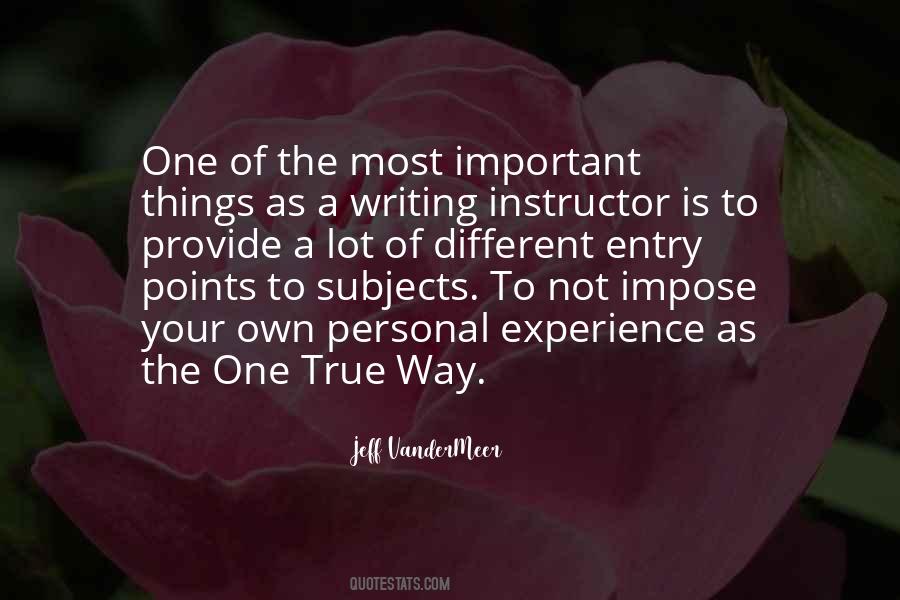 Quotes About Your Instructor #1117351