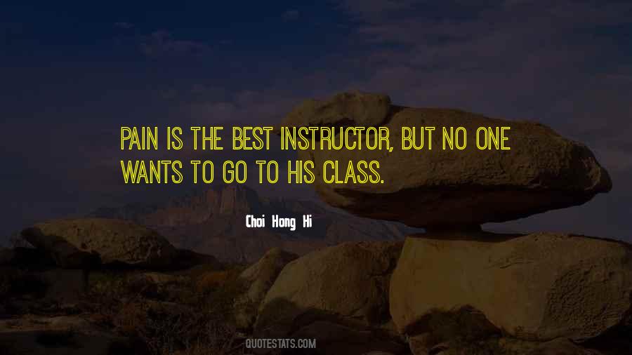 Quotes About Your Instructor #235680