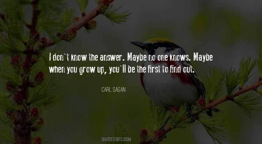 Find Out First Quotes #22142
