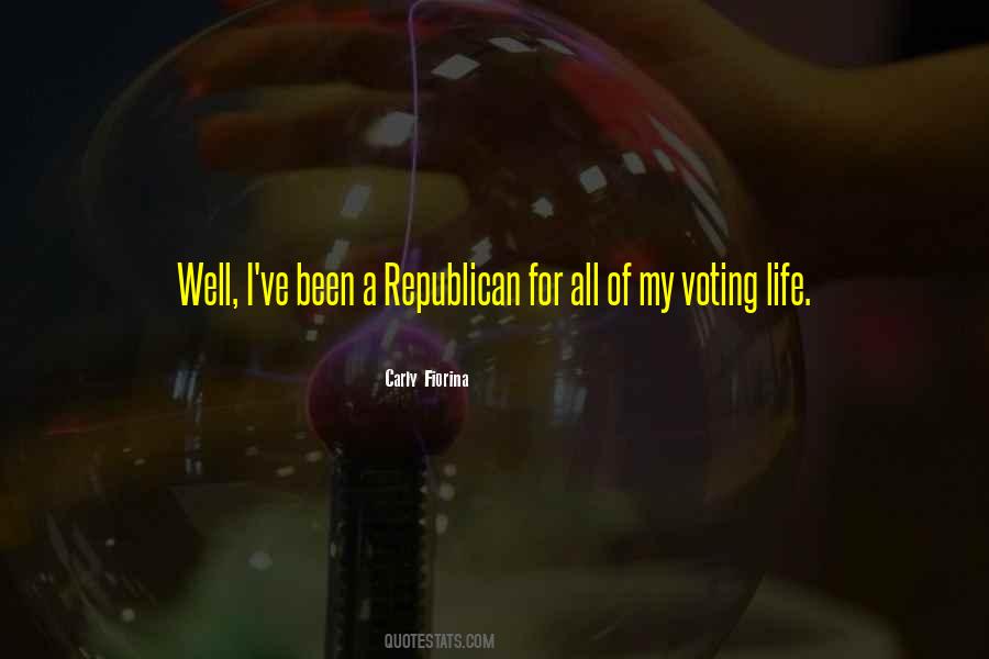 Quotes About Voting Republican #111741