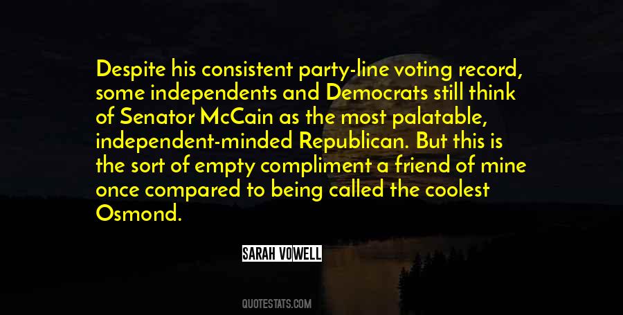 Quotes About Voting Republican #1630971