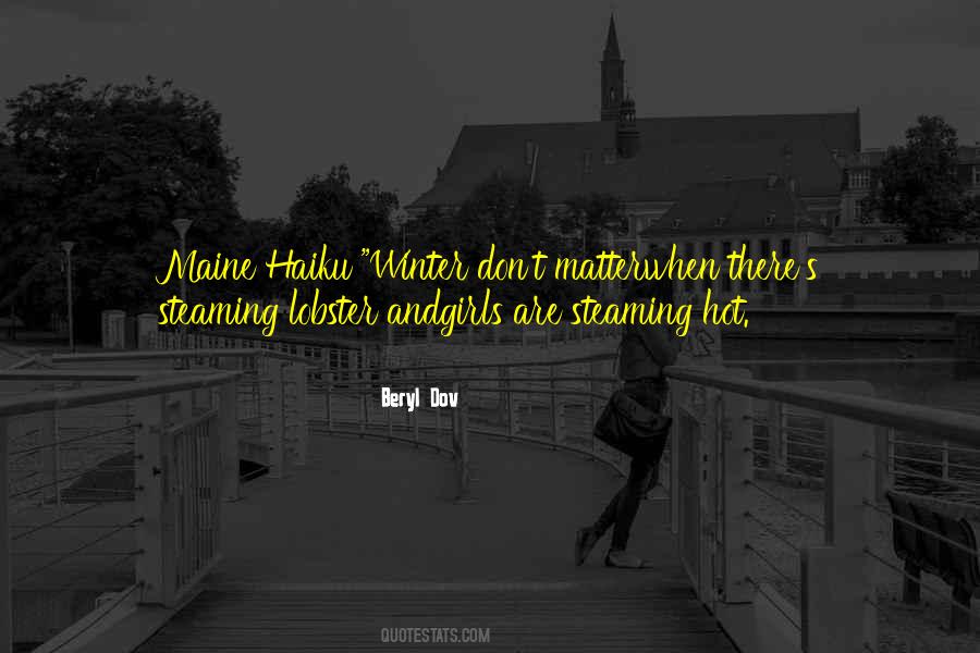 Quotes About Maine Winter #668210