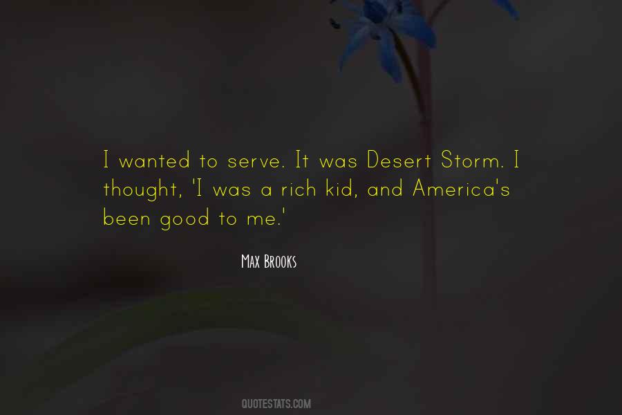 Quotes About Desert Storm #1199330