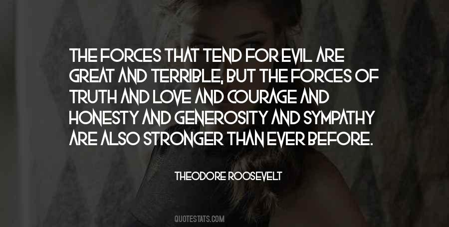 Quotes About Evil Love #22298