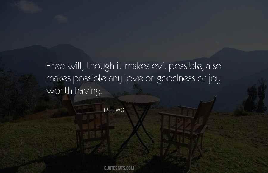 Quotes About Evil Love #237168