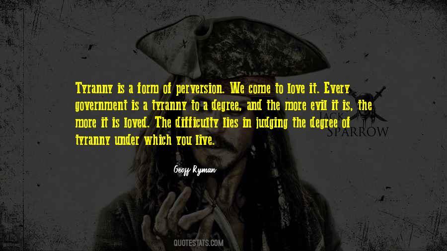 Quotes About Evil Love #290775