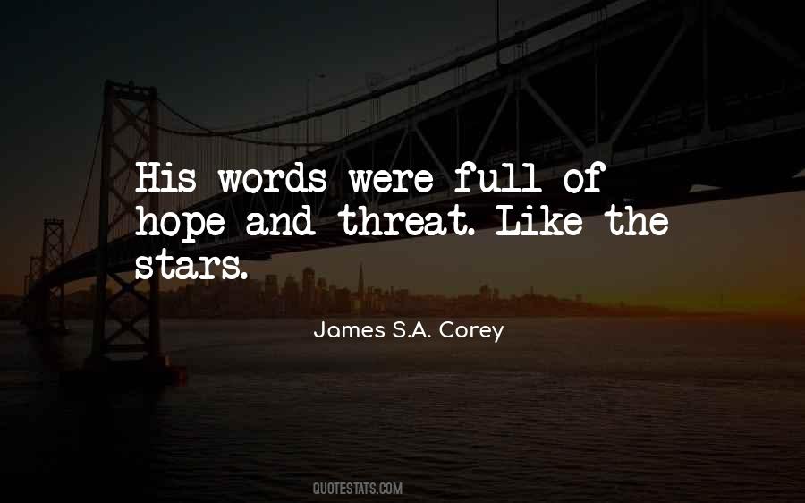 Words Like Hope Quotes #560175