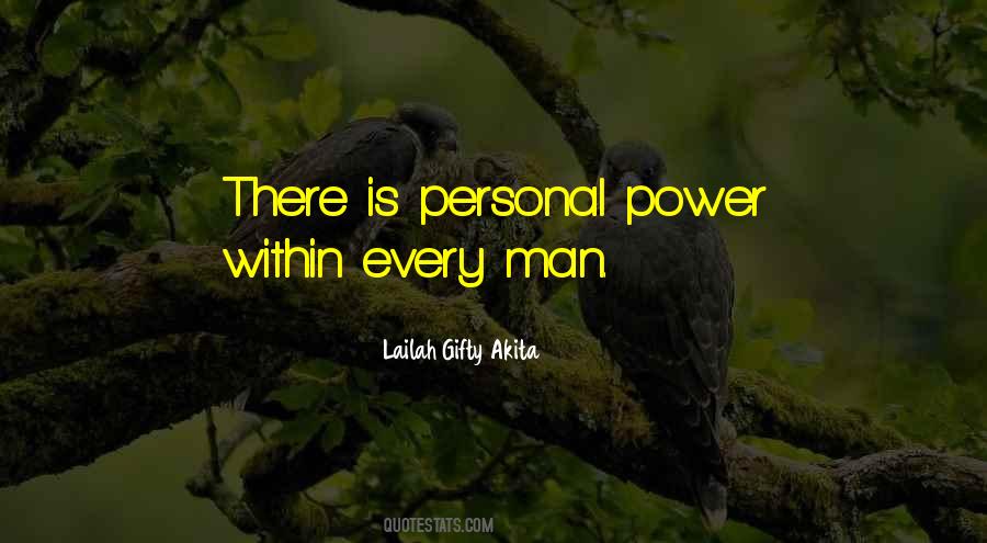 Quotes About Personal Power #1031990