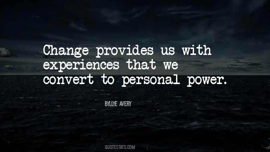 Quotes About Personal Power #111993