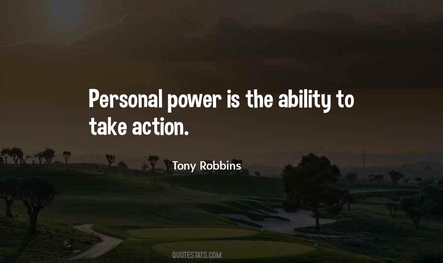 Quotes About Personal Power #1244441