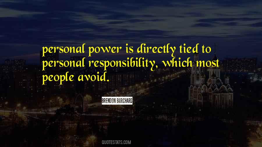 Quotes About Personal Power #1352348