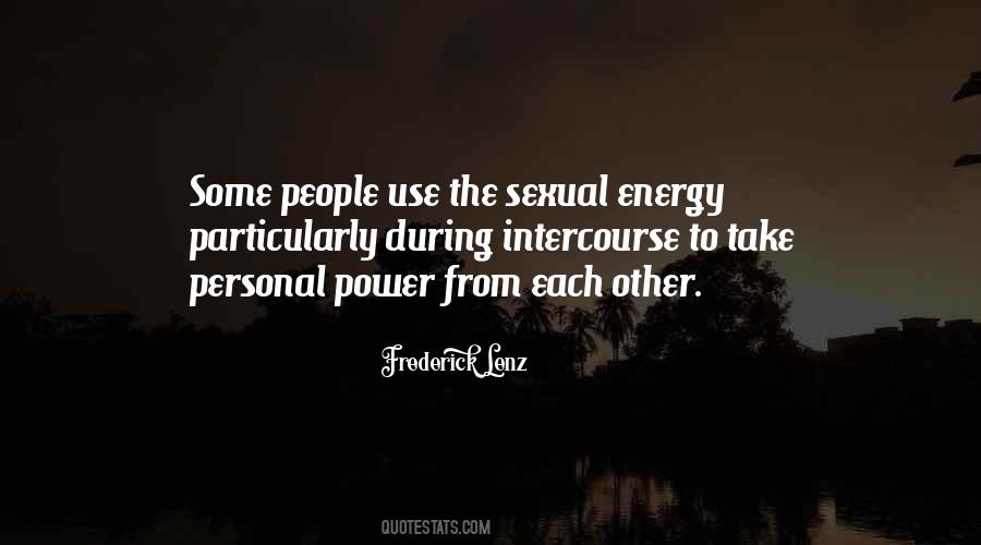 Quotes About Personal Power #1679781