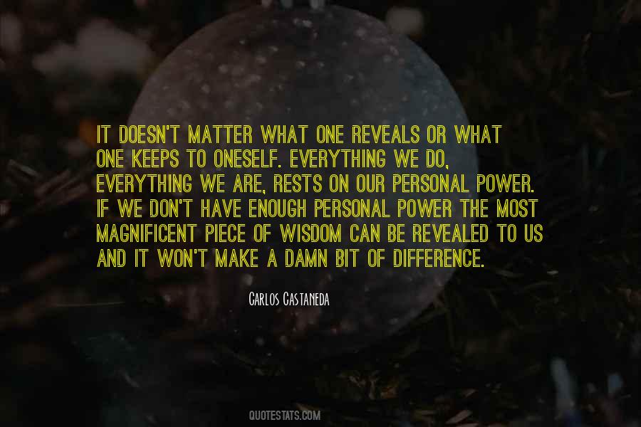 Quotes About Personal Power #632282