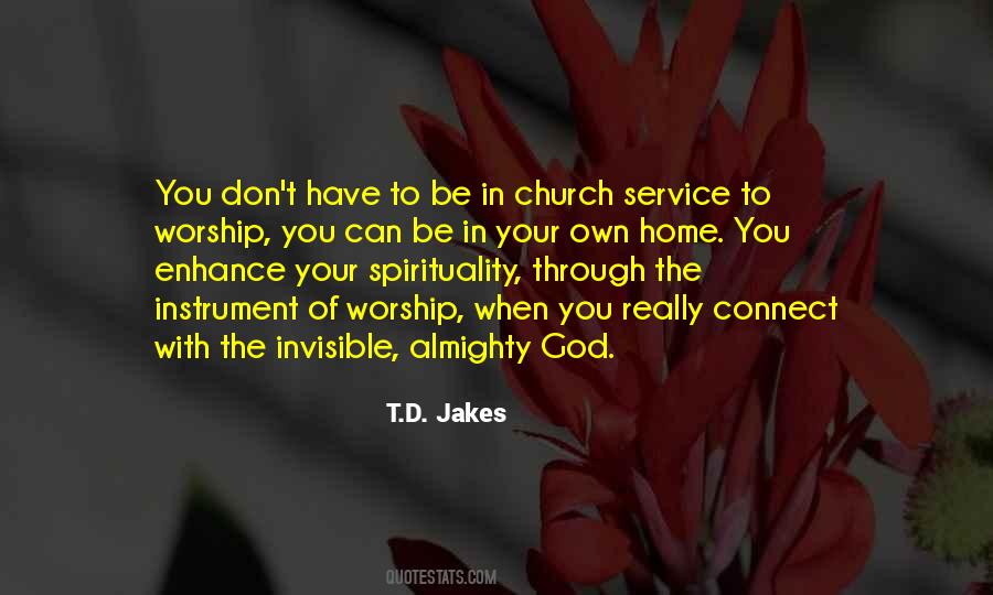 Church Service Quotes #1467035