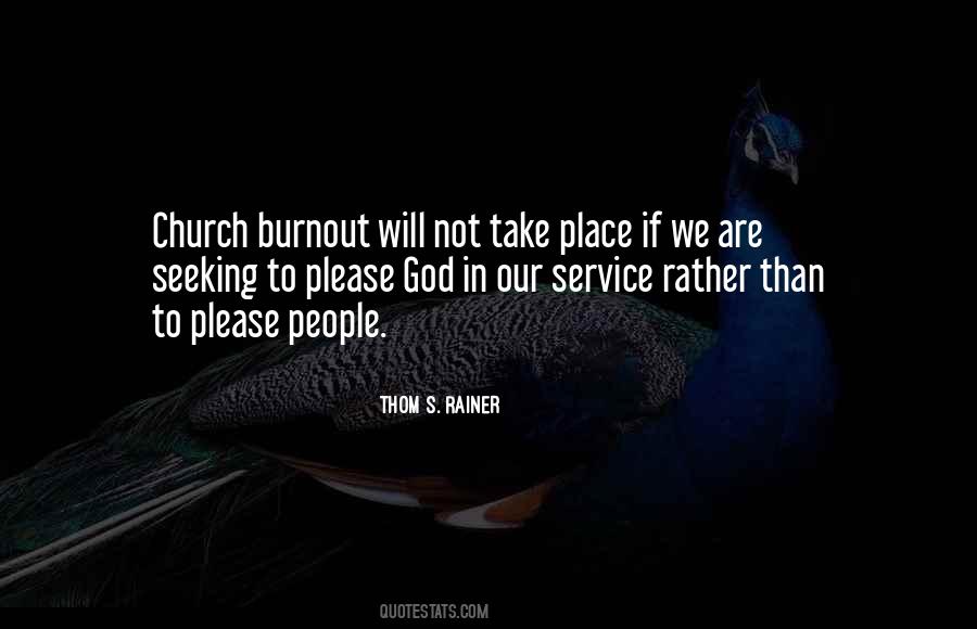 Church Service Quotes #787468