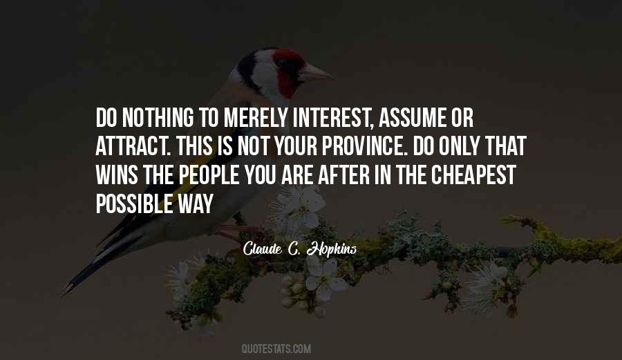 Quotes About Do Not Assume #1789912