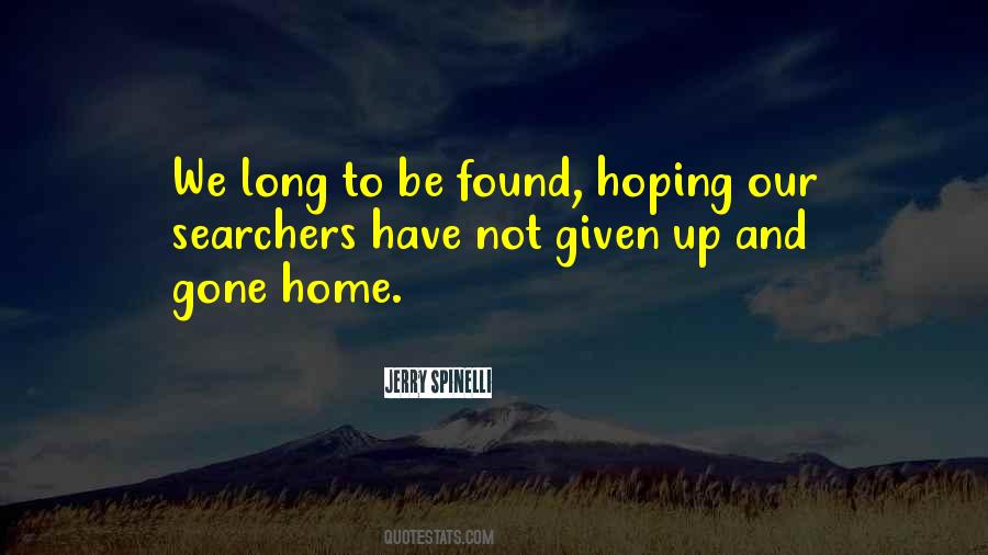 Quotes About Hoping #1591375