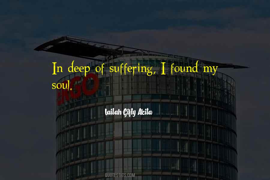 Quotes About Self Suffering #104527